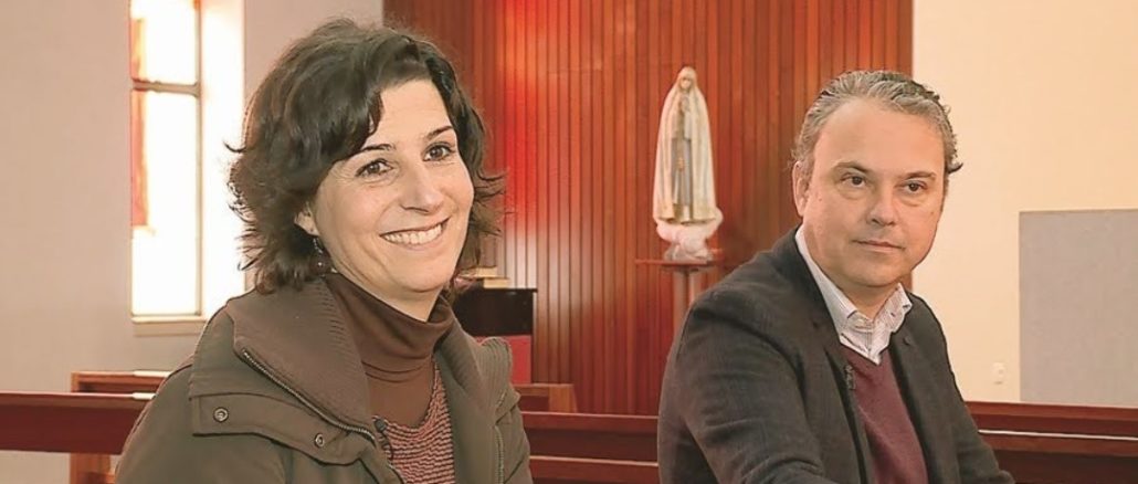 Das erste Paar wiederverheirateter Geschiedener, die im Bistum Leiria-Fatima wieder zu den Sakramenten zugelassen wurden.