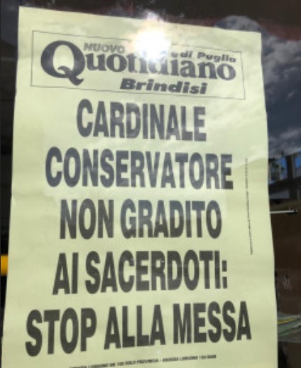 „Konservativer Kardinal von den Priestern nicht erwünscht“