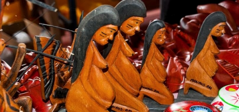Pachamama-Figuren, wie sie bei der Amazonassynode im Vatikan gezeigt und angebetet wurden.