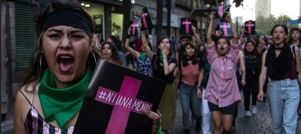 Mexikanische Feministinnen in Aktion