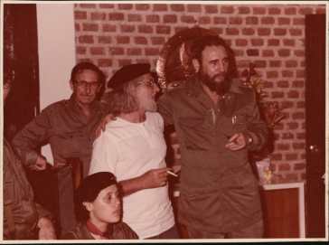 Cardenal mit dem Vorbild Fidel Castro
