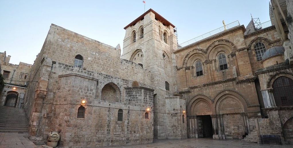 Die Grabeskirche in Jerusalem wurde von der israelischen Regierung bis Palmsonntag geschlossen