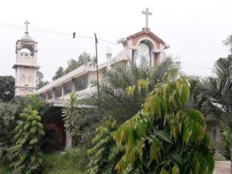 Gulta in Bangladesch, die Kirche der Missionsstation, an der Pater Carlo Buzzi wirkt.
