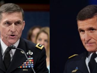 General Michael T. Flynn, bei zwei öffentlichen Auftritten: Er war der Prügelknabe einer inszenierten Kriminalisierung. Nun wurde er rehabilitiert und wendet sich direkt an die US-Amerikaner mit einem Appell zu Kampf und Gebet.
