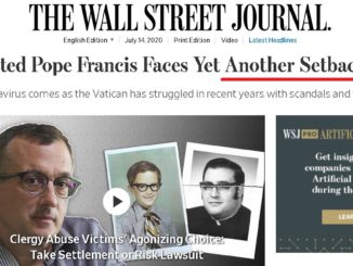 Einen neuen „Rückschlag“ für das Pontifikat von Papst Franziskus ortet das Wall Street Journal.