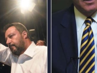 Rosenkranz ist für Santa Marta und die Vatikanmedien nicht gleich Rosenkranz: links Matteo Salvini (Lega, Italien), rechts Joe Biden (Demokraten, USA).
