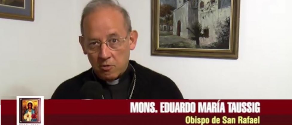 Eduardo Taussig, Bischof von San Rafael. Was sagte ihm gestern Papst Franziskus wegen der Schließung des Priesterseminars?