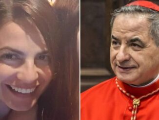 Kardinal Angelo Becciu (72) und Cecilia Marogna, die im Auftrag des Vatikans als weiblicher Agent 007 tätig gewesen sein soll.