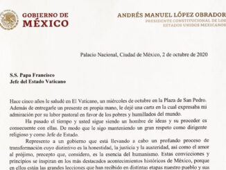 Schreiben von Mexikos Staatspräsident Obrador an Franziskus: Die Kirche soll sich entschuldigen.