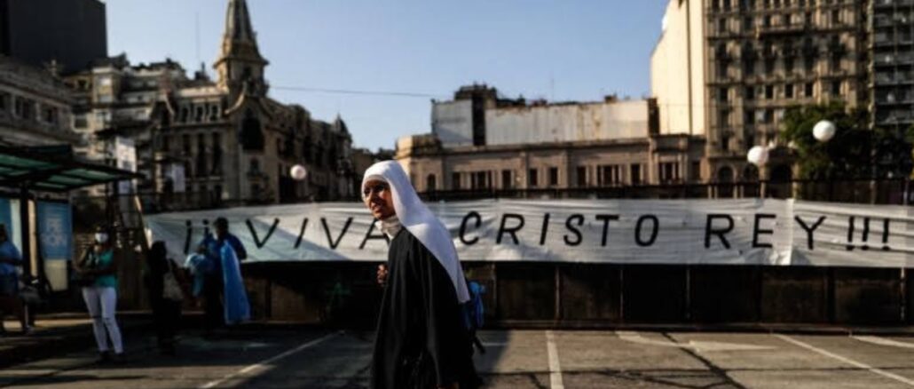 Argentinische Lebensschützer gingen für das Lebensrecht ungeborener Kinder auf die Straße.