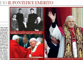 45 Minuten sprachen zwei Redakteure des Corriere della Sera mit Benedikt XVI.