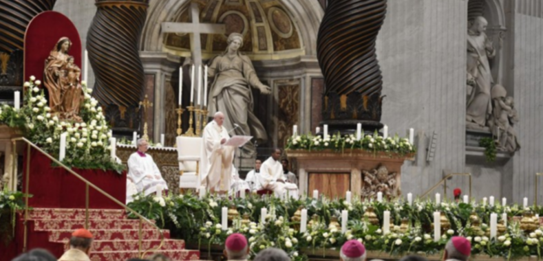 Seit über einem Jahr zelebrierte Papst Franziskus das Meßopfer nicht mehr auf dem Papstaltar.