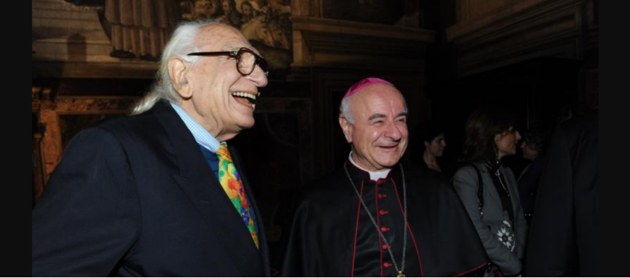 Kurienerzbischof Vincenzo Paglia mit Marco Pannella von der Radikalen Partei: Was ist ein gutes Gesetz?