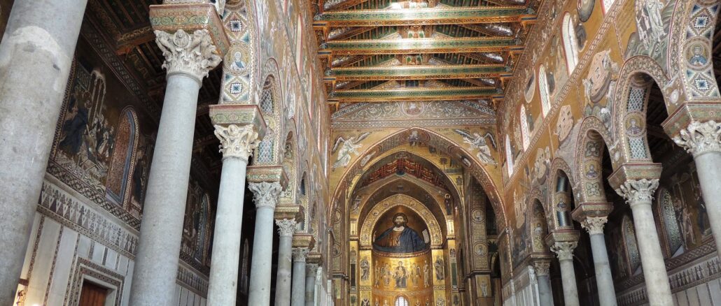 Die Kathedrale von Monreale auf Sizilien.