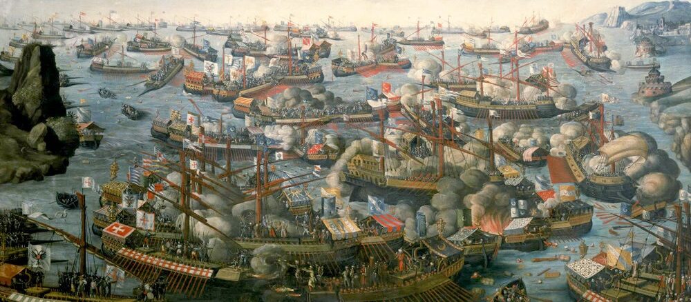 Die Schlacht von Lepanto am 7. Oktober 1571 brach den islamischen Vormarsch zur See.