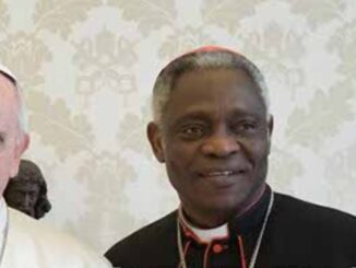 Teilte Papst Franziskus heute Kardinal Turkson seine Entlassung mit?