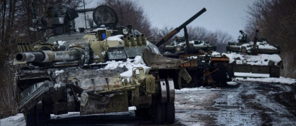 Der Krieg in der Ukraine und die geopolitischen Interessen Rußlands, der USA und der EU.