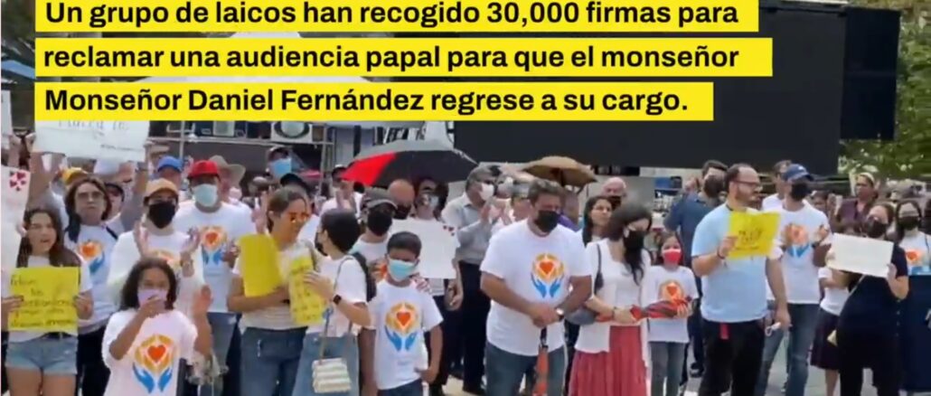 30.000 Unterschriften wurden im Bistum Areciba für die Wiedereinsetzung von Bischof Fernández gesammelt, der von Papst Franziskus abgesetzt worden war.