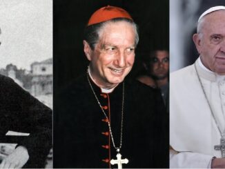 Jesuitengeneral Pedro Arrupe, Kardinal Carlo Maria Martini und Papst Franziskus, ein Weg zur "Vervollständigung" des Zweiten Vatikanischen Konzils.