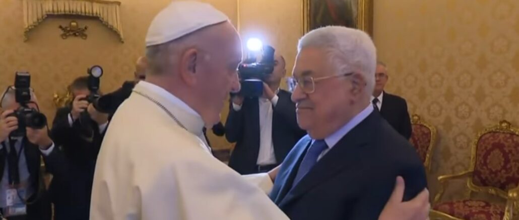 Mahmoud Abbas, Präsident von Palästina, telefonierte mit Papst Franziskus, um ihn über die Lage im Heiligen Land zu informieren.