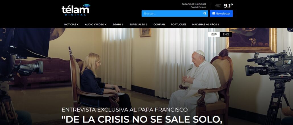 Mega-Interview von Papst Franziskus