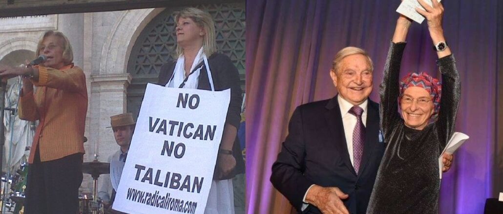 Emma Bonino ist bei den Parlamentswahlen gescheitert. Mit kirchenfeindlichen Kampagnen wie "No Vatican No Taliban" sorgte die enge Vertraute von George Soros für Provokation und Aufsehen.