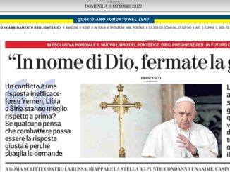 Die Tageszeitung La Stampa kündigte gestern das neue Buch von Franziskus auf der Titelseite an.