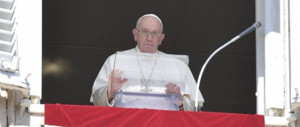 Papst Franziskus verzichtete gestern vor dem Angelus auf die Meditation über das Sonntagsevangelium, um die Eindringlichkeit seines Friedensappells im Ukrainekonflikt zu unterstreichen.