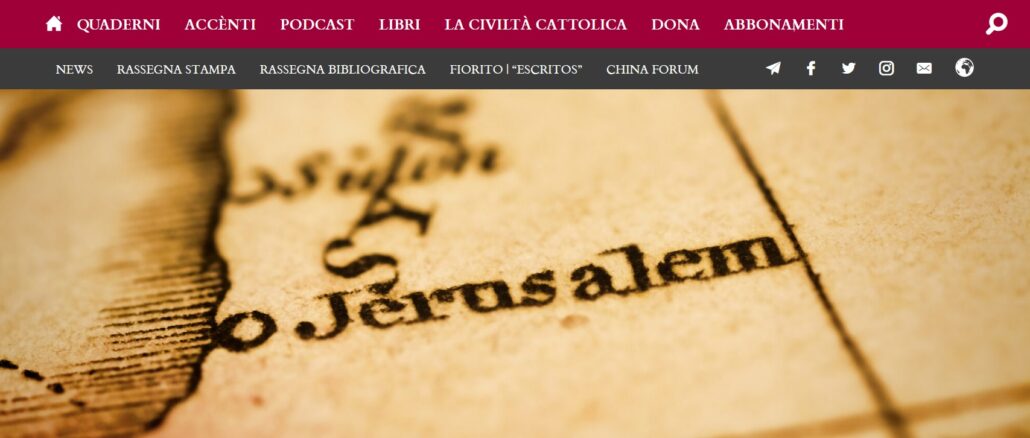 Überdenkt der Heilige Stuhl seine Haltung zur Zwei-Staaten-Lösung Israel und Palästina? Ein jüngster Aufsatz in der römischen Jesuitenzeitschrift deutet darauf hin.