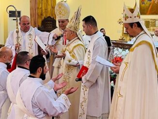 Gestern wurden in Bagdad drei neue Priester für die mit Rom unierte chaldäische Kirche geweiht.