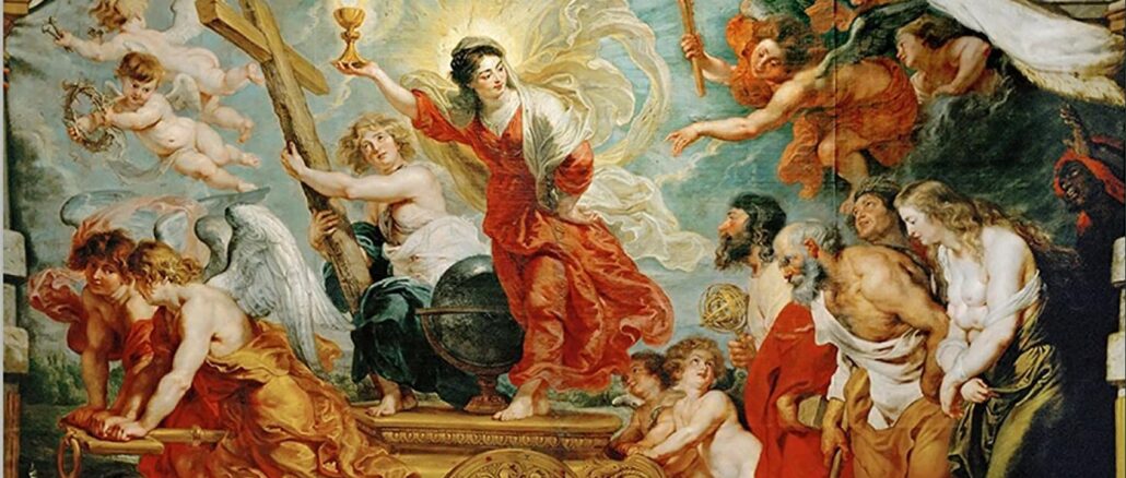 Der Triumph der Eucharistie über Unwissenheit und Verblendung von Peter Paul Rubens, 1625/1626