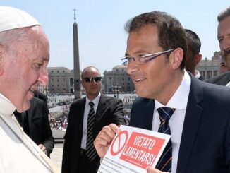 Papst Franziskus mit Salvo Noè: Gemeinsam geben sie nun einen Gesprächsband heraus.