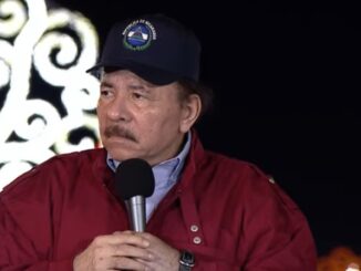 Der sandinistische Diktator Daniel Ortega breitete vor Schülern seine krude Gedankenwelt aus.