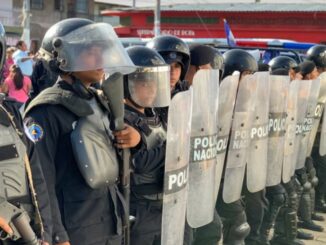 Die Nationalpolizei ist ein zentrales Machtinstrument des sandinistischen Regimes in Nicaragua.