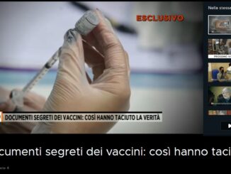 In Italien wurden geheime Dokumente zu den Corona-Impfstoffen enthüllt in der Sendung "So haben sie die Wahrheit verschwiegen".