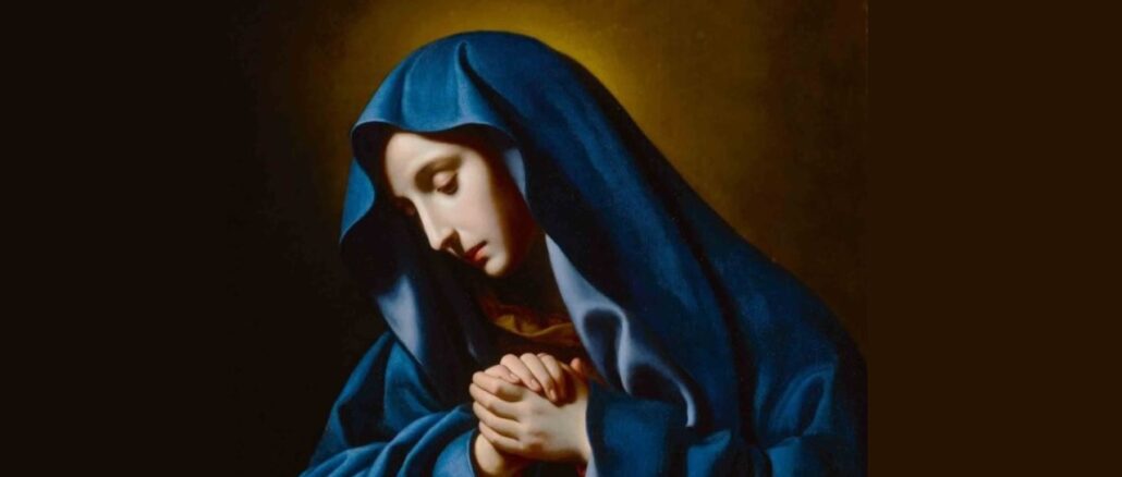 Maria, Schmerzensmutter wegen unserer Sünden und jenen unserer Zeit, ist auch die Mutter des Triumphs.