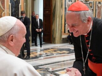 Kardinal Matteo Zuppi, Erzbischof von Bologna, Vorsitzender der Italienischen Bischofskonferenz und Mitglied der Gemeinschaft von Sant'Egidio, erhielt von Papst Franziskus den Auftrag zu einer Friedensmission in der Ukraine.