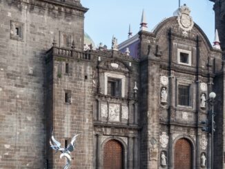 Kathedrale des Erzbistums Puebla in Mexiko.