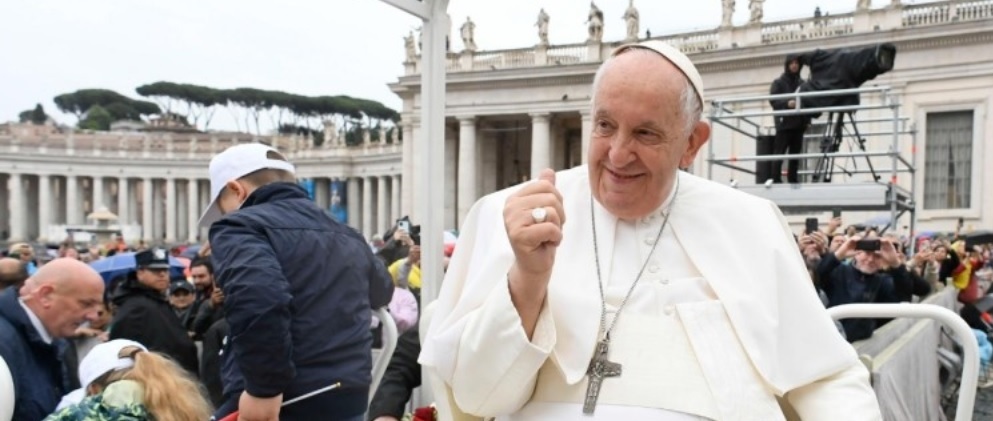Papst Franziskus als Betreiber einer kircheninternen Cancel Culture. Im Bild bei der Generalaudienz vom vergangenen Mittwoch.