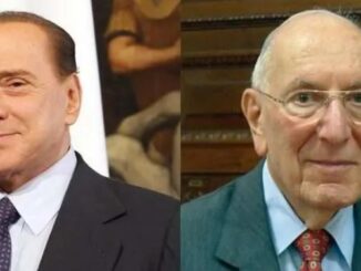 Silvio Berlusconi (links) und Antonio Augusto Borelli Machado