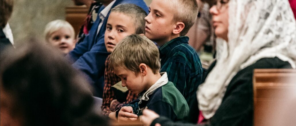 Kinder in der heiligen Liturgie, eine Nagelprobe für die Lebendigkeit der Kirche
