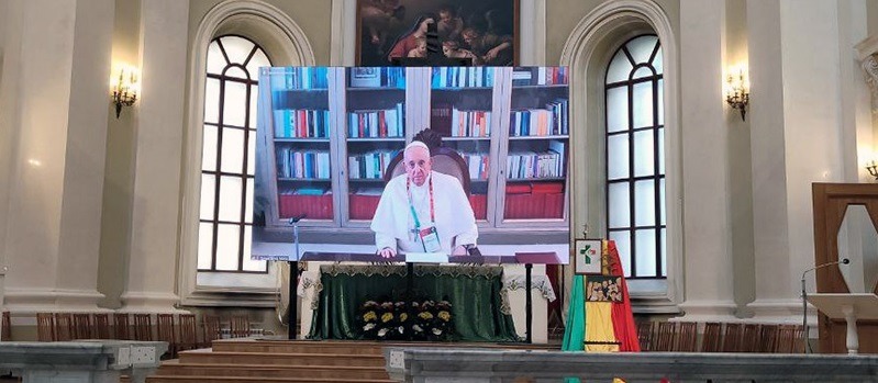 Am vergangenen Freitag wandte sich Papst Franziskus mit einer Videobotschaft an die katholische Jugend Rußlands – und erntete prompt Kritik im Ausland