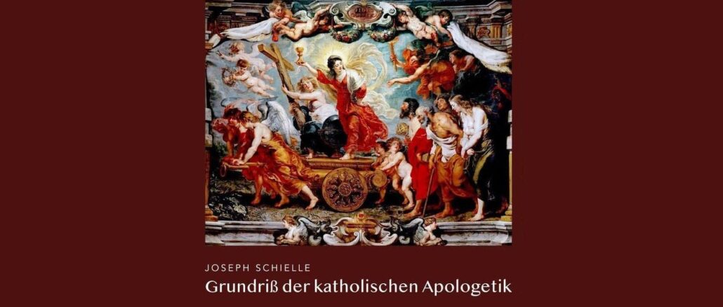 Die Neuauflage von Joseph Schielles "Grundriß der katholischen Apologetik" ist eine Antwort auf die Zerschlagung und Beseitigung der klassischen Apologetik im deutschen Sprachraum.