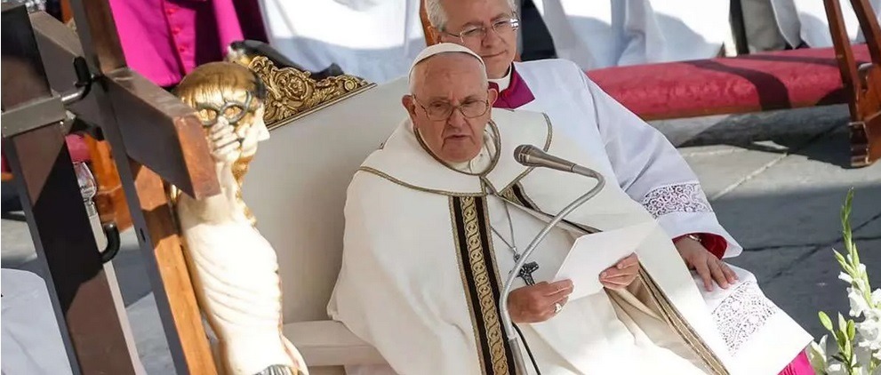 Papst Franziskus und die heiligen Stätten in Jerusalem und im ganzen Heiligen Land.