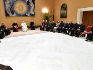 Papst Franziskus empfing heute die von ihm ernannte Internationale Theologenkommission.