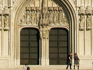 Portal der Kathedrale von Brüssel