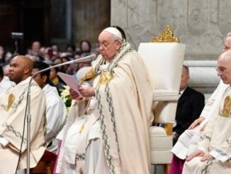 Papst Franziskus bei seiner Neujahrspredigt 2024 – mit einem Hinweis auf Martin Luther