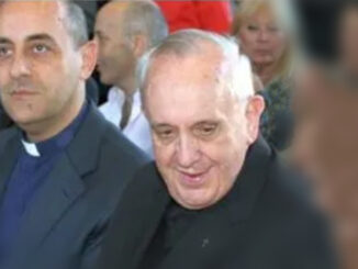 Kardinal Jorge Mario Bergoglio mit Tucho Fernández