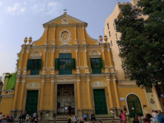Die 1587 fertiggestellte Dominikanerkirche von Macau ist die älteste noch erhaltene Kirche Chinas
