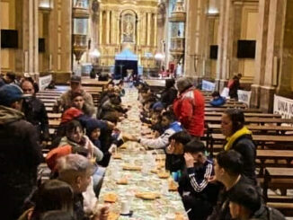 Die Kathedrale von Buenos Aires wurde "bergoglianisch" als Speisesaal zweckentfremdet